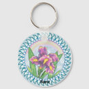 Search for florist rounded key rings Iris