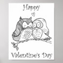 Search for cute owls posters Hearts