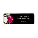 Search for pink magnolia return address labels Modern