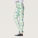 Search for green leaf pattern leggings Abstract