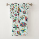Search for seashells bath towels Colourful