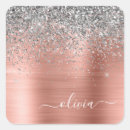 Search for glitter stickers Rose gold