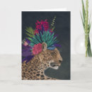 Search for leopard portrait cards Wild animals