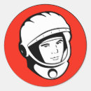Search for cosmonauts stickers Space