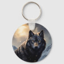 Search for black wolf key rings Moon