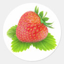 Search for fresh strawberries stickers Fruit