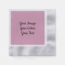 Search for pink and silver wedding napkins Bridal shower