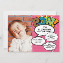 Search for comic birthday invitations Modern