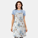 Search for brown and blue aprons For her