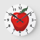 Search for red kitchen clocks Fruit