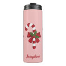 Search for candy cane travel mugs Red