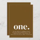 Search for brown birthday invitations Simple