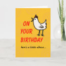 Search for spring chicken birthday cards Cartoon