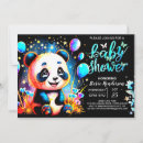 Search for panda baby boy shower invitations Cute
