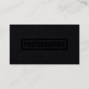 Search for thick business cards Black