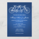 Search for tandem bike wedding invitations Elegant