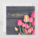 Search for tulip bridal shower invitations Pink