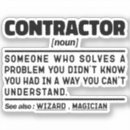 Search for contractors stickers Dad