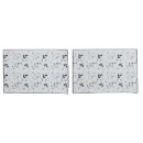 Search for silver pillowcases Black