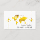 Search for international business cards Travel agent