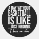 Search for funny basketball stickers Player