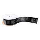 Search for elegant christmas ribbon Black and white