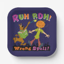 Search for scooby doo plates Trick or treat