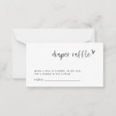 Search for enclosure note cards Diaper raffle