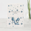 Search for shoe christmas cards Blue