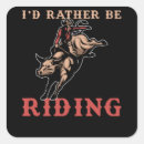 Search for riding a bull stickers Western