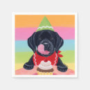 Search for black labrador retriever napkins Birthday