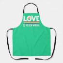 Search for equal aprons Rainbow heart