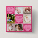 Search for pink heart badges For kids