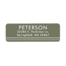 Search for modern elegant trendy stylish return address labels White
