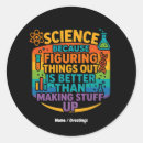 Search for funny science stickers Chemistry