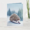 Search for hedgehog christmas cards Illustration