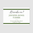 Search for green name tags Minimalist