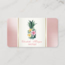 Search for pineapple business cards Girly
