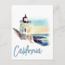 Search for california sunset postcards Lighthouse