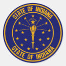Search for indiana state flag stickers United states