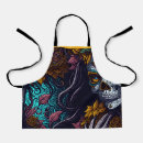 Search for dia de los muertos aprons Halloween