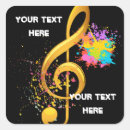 Search for musical notes stickers Treble clef