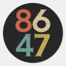 Search for eighty six stickers America