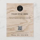 Search for rustic wood flyers Professional