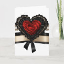 Search for black ribbon cards Heart