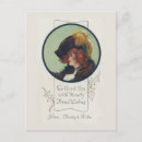 Search for victorian woman christmas cards Retro