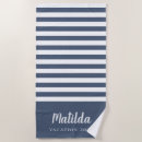 Search for summer beach towels Navy