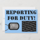 Search for reporting invitations Military
