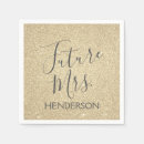 Search for future mr and mrs napkins Party