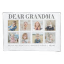 Search for grandmother pillowcases Photo collage